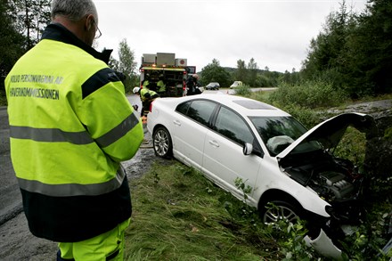 Looking at the moments before and during the collision gives Volvo Cars accident research team know-how that saves lives