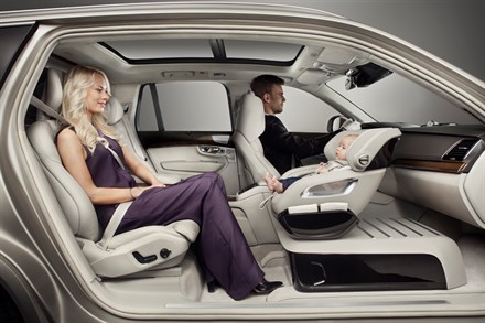 Volvo Cars adds a little luxury with Excellence Child Safety Seat Concept