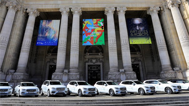 Volvo, partenaire de la neuvième édition du Saut Hermès au Grand Palais