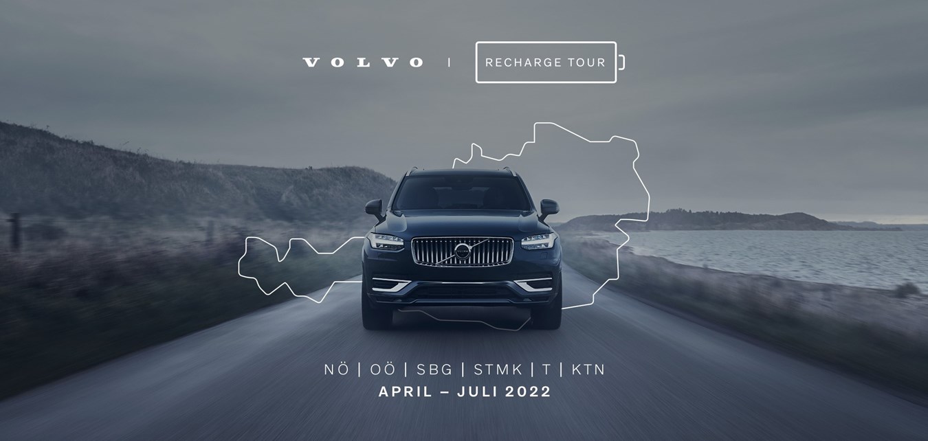 Volvo präsentiert erfolgreich E-Mobilität auf der Volvo Recharge Tour
