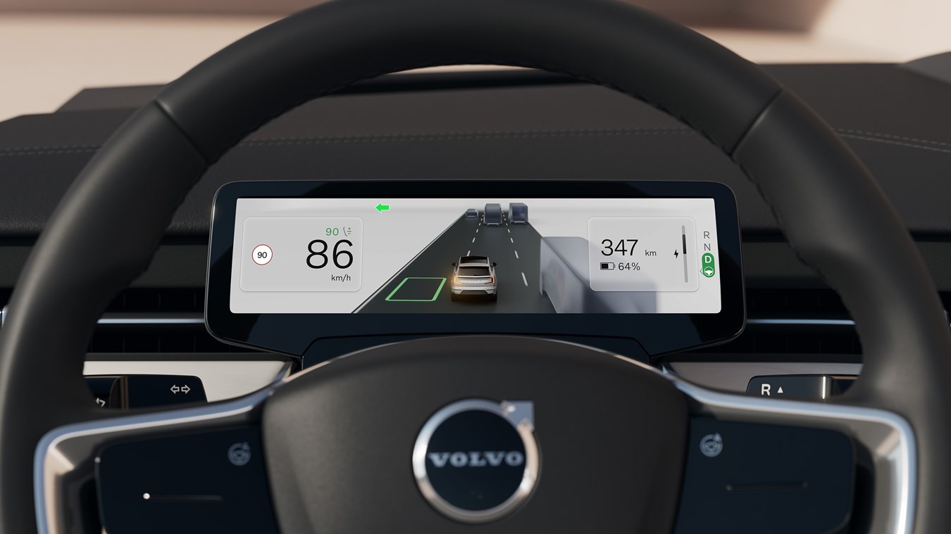 Volvo EX90 integriert neue Google HD Maps