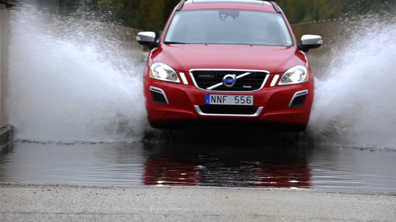 Test drive at Hällered proving ground - Volvo XC60