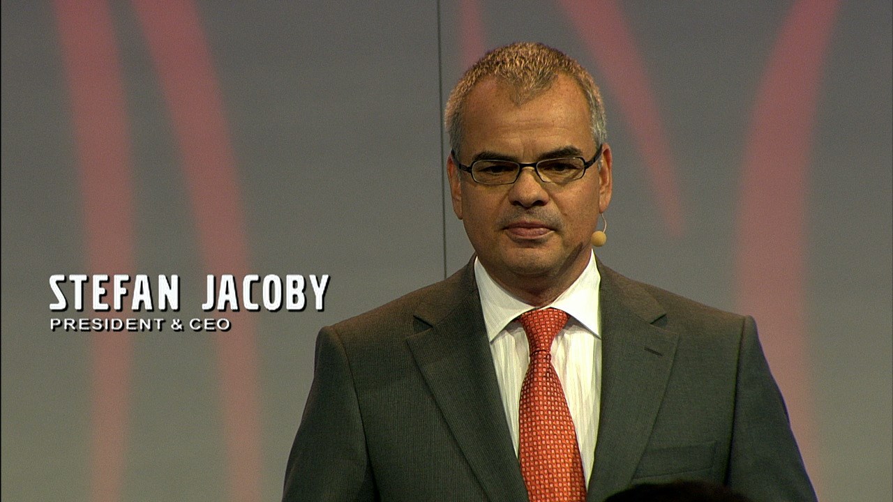 Stefan Jacoby's Press Conference at 2010 Paris Motor Show - Video Still