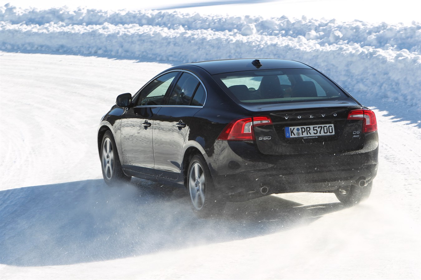 Volvo S60 im Schnee