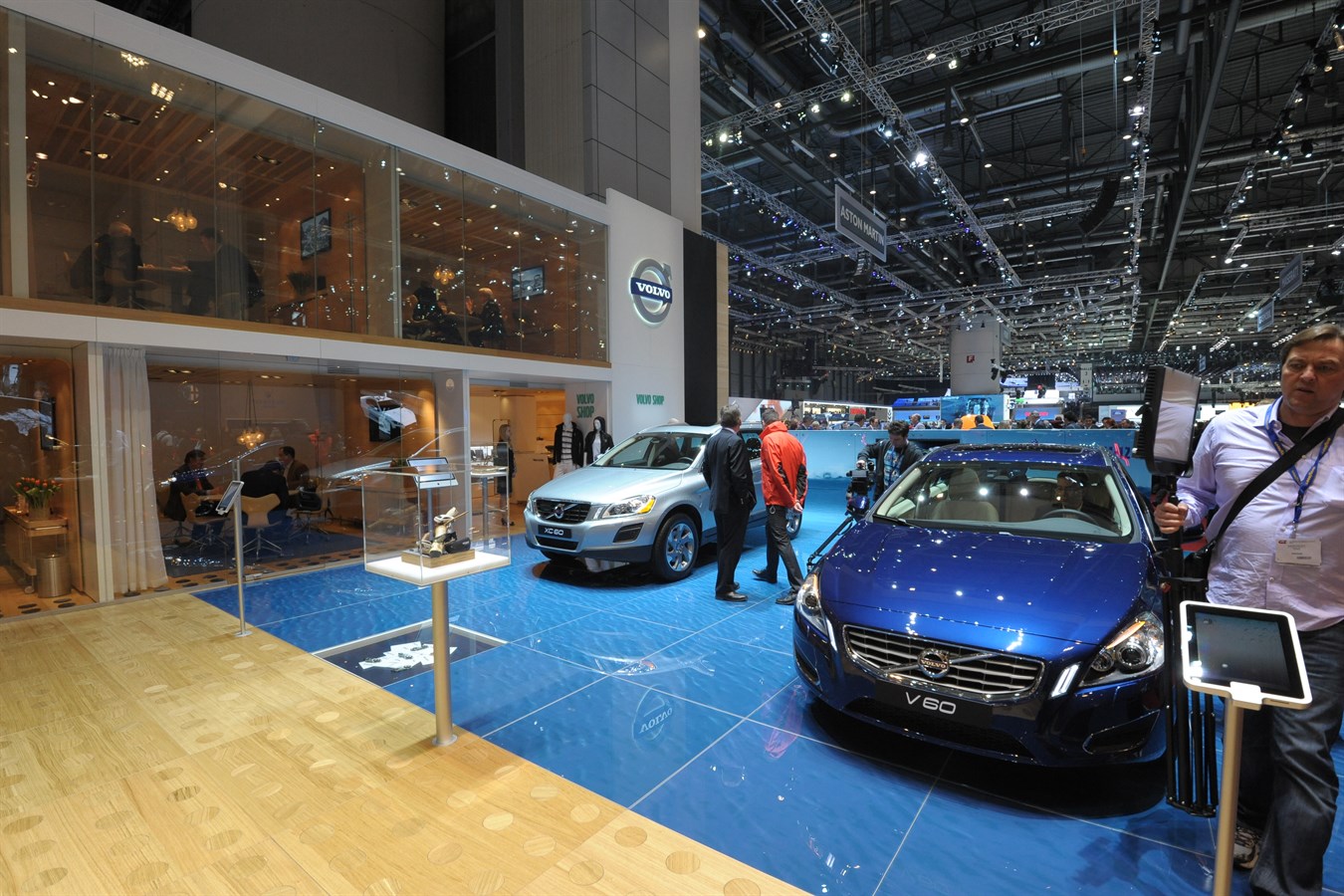 Volvo Cars' stand at Geneva Motor Show 2011