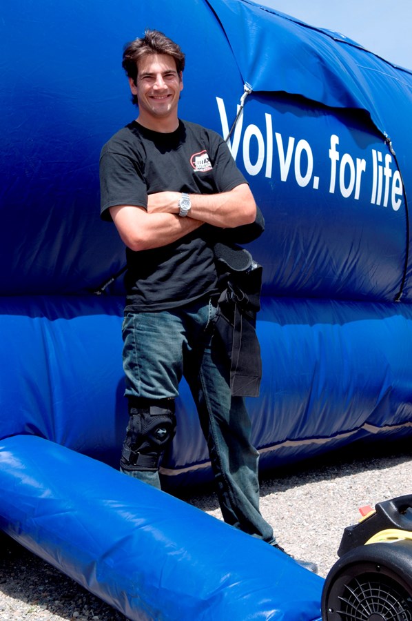 Swiss-born Oliver Keller is one of the leading stuntmen in Hollywood today.
