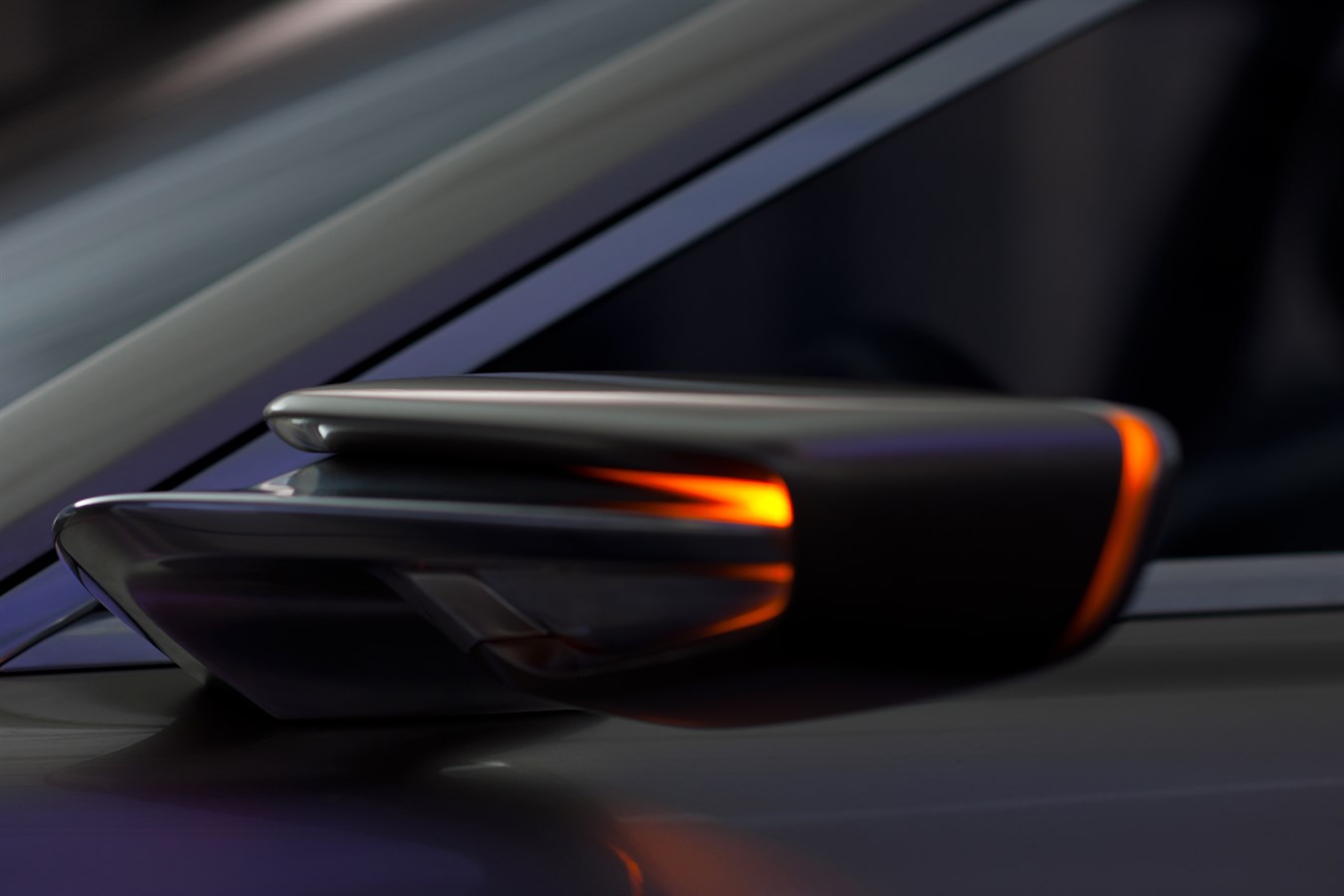 Volvo Concept Universe, side mirror (lightening on)