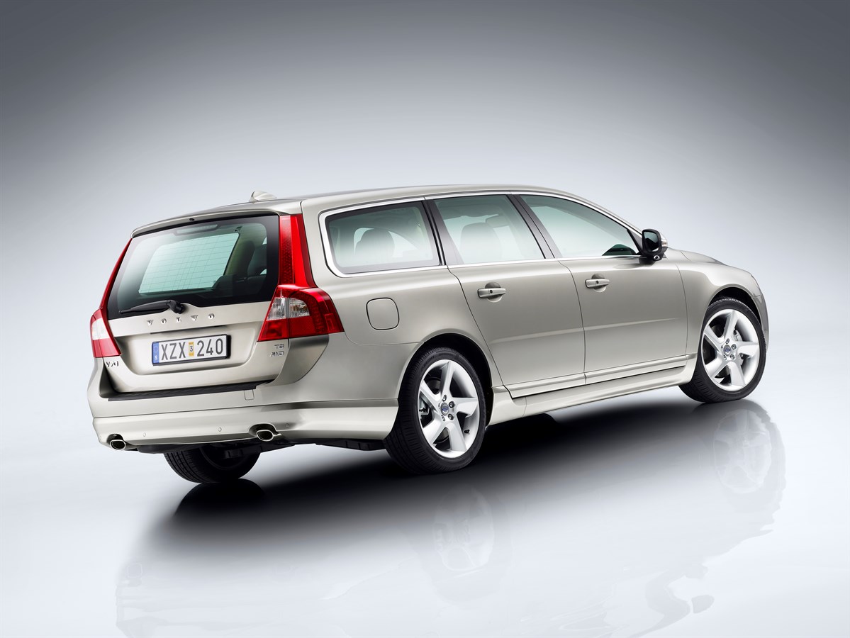Refined Scandinavian design gives the all-new Volvo V70 even more