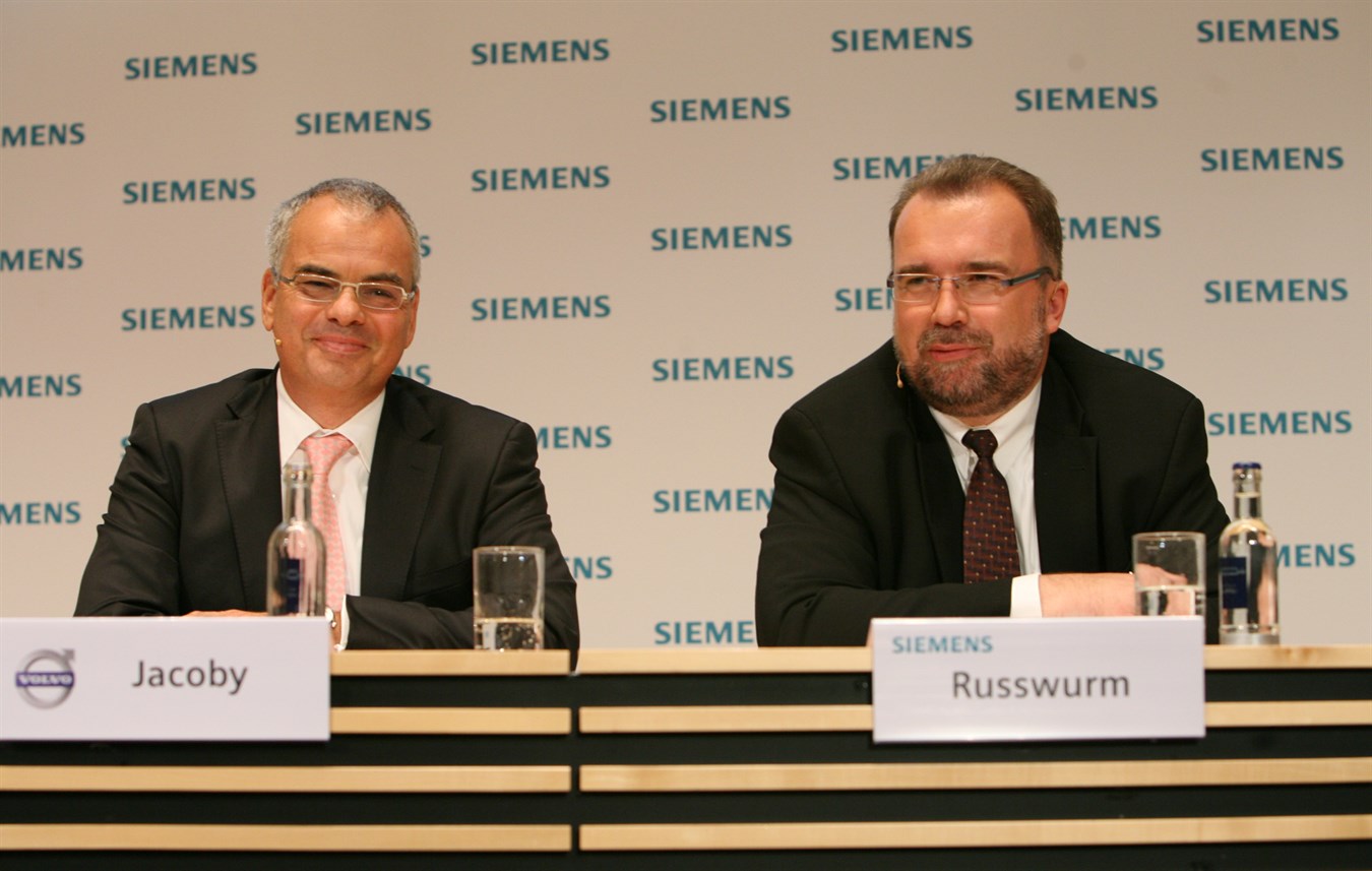 Siemens und Volvo Car Corporation starten Partnerschaft in der Elektromobilität