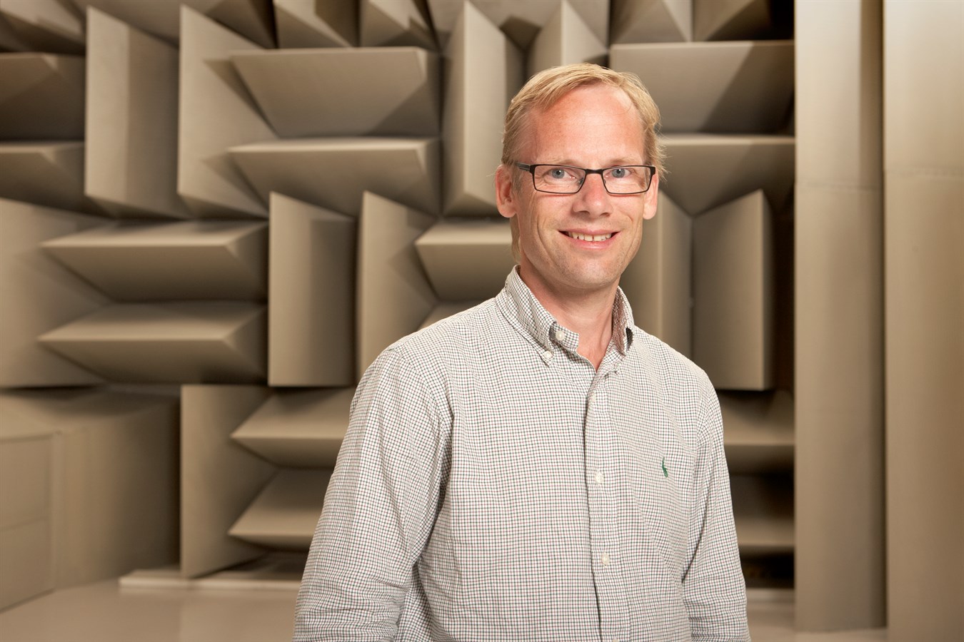 Martin Spång at Volvo Car Corporation’s Sound laboratory