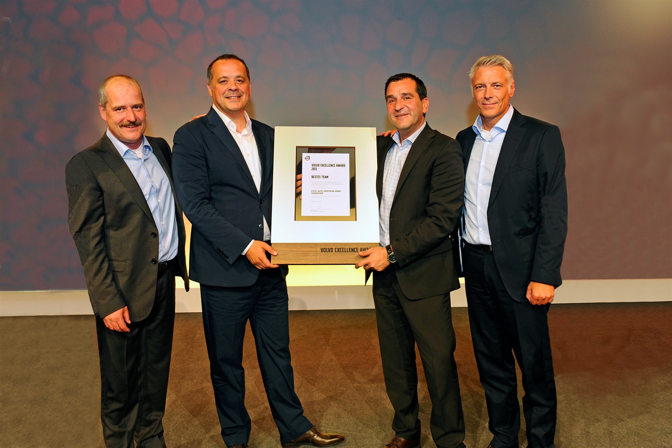 Der Volvo Excellence Award 2012
