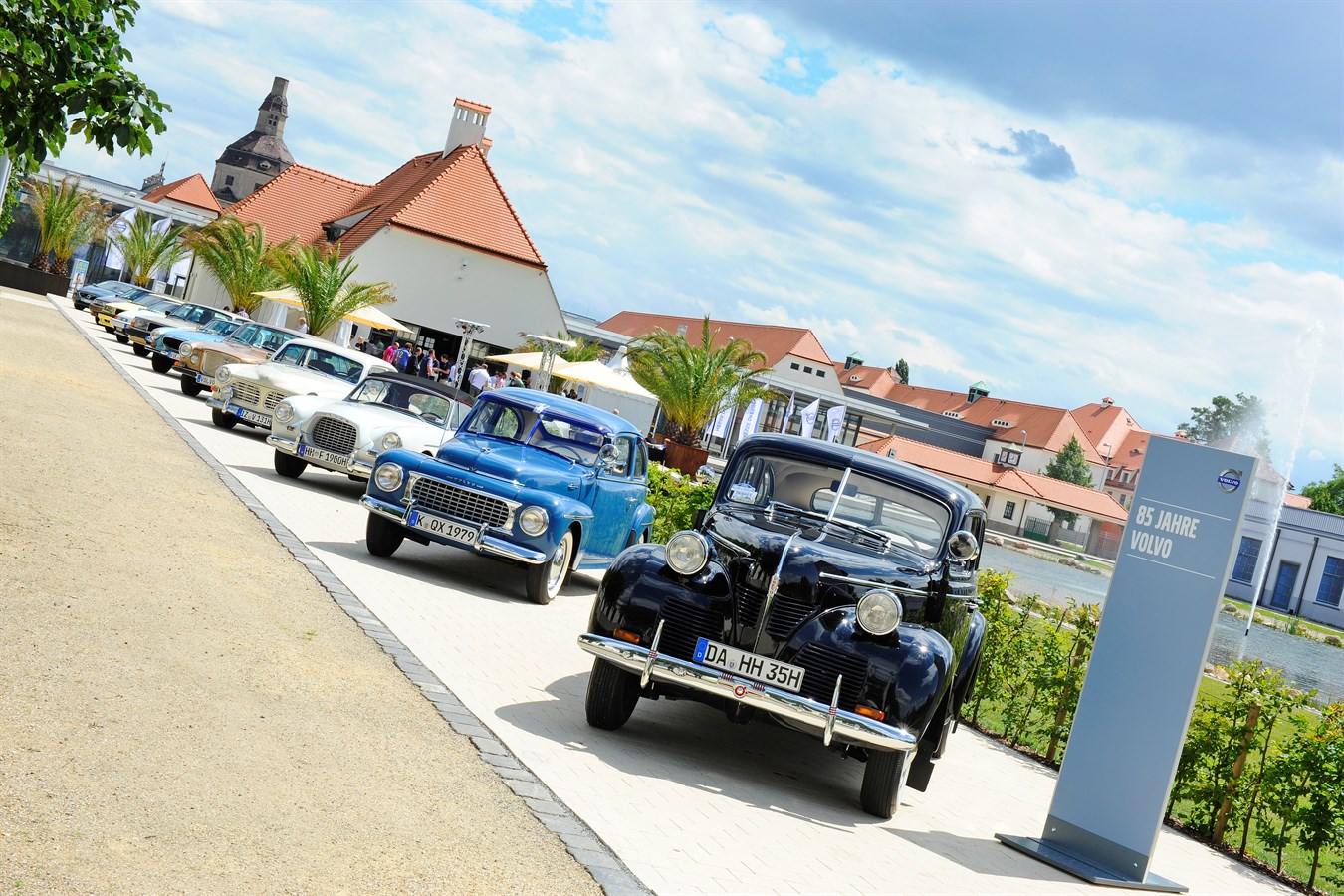 85 Jahre Volvo: Parade der Volvo Oldtimer