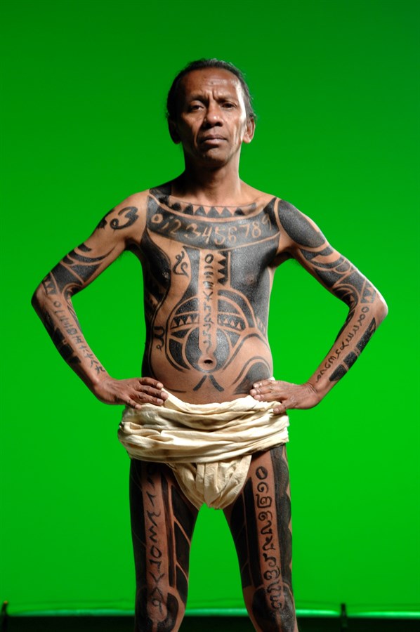 Hunt 2007 tattoo man