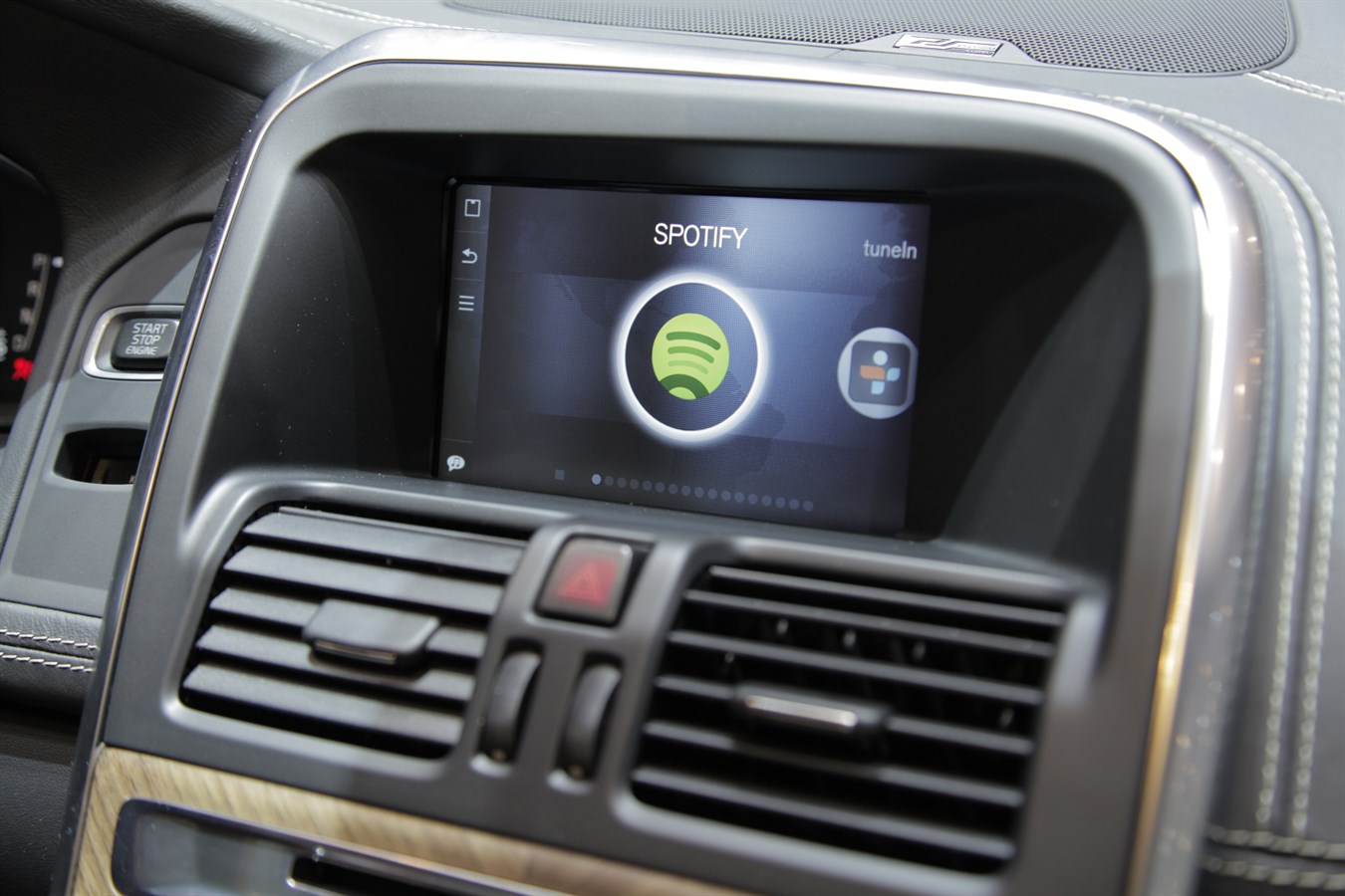 Volvo Car launches world-first in-dash, voice-activated Spotify through Sensus Connected Touch