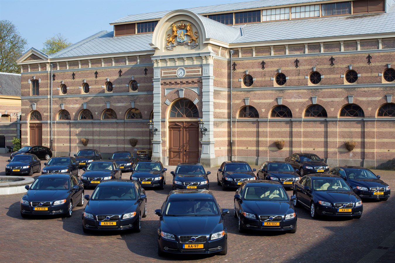 Volvos for Dutch Royal guests