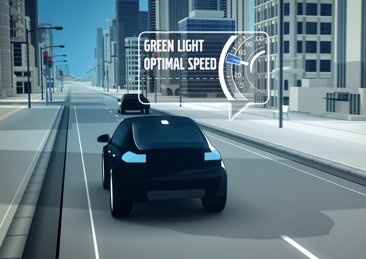 Car2Car – Green Light Optimum Speed Advisory