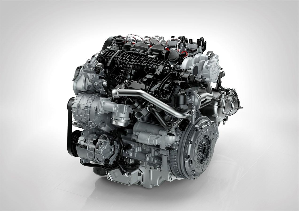 Drive-E 4 cylinder Diesel Engine - D4 Front