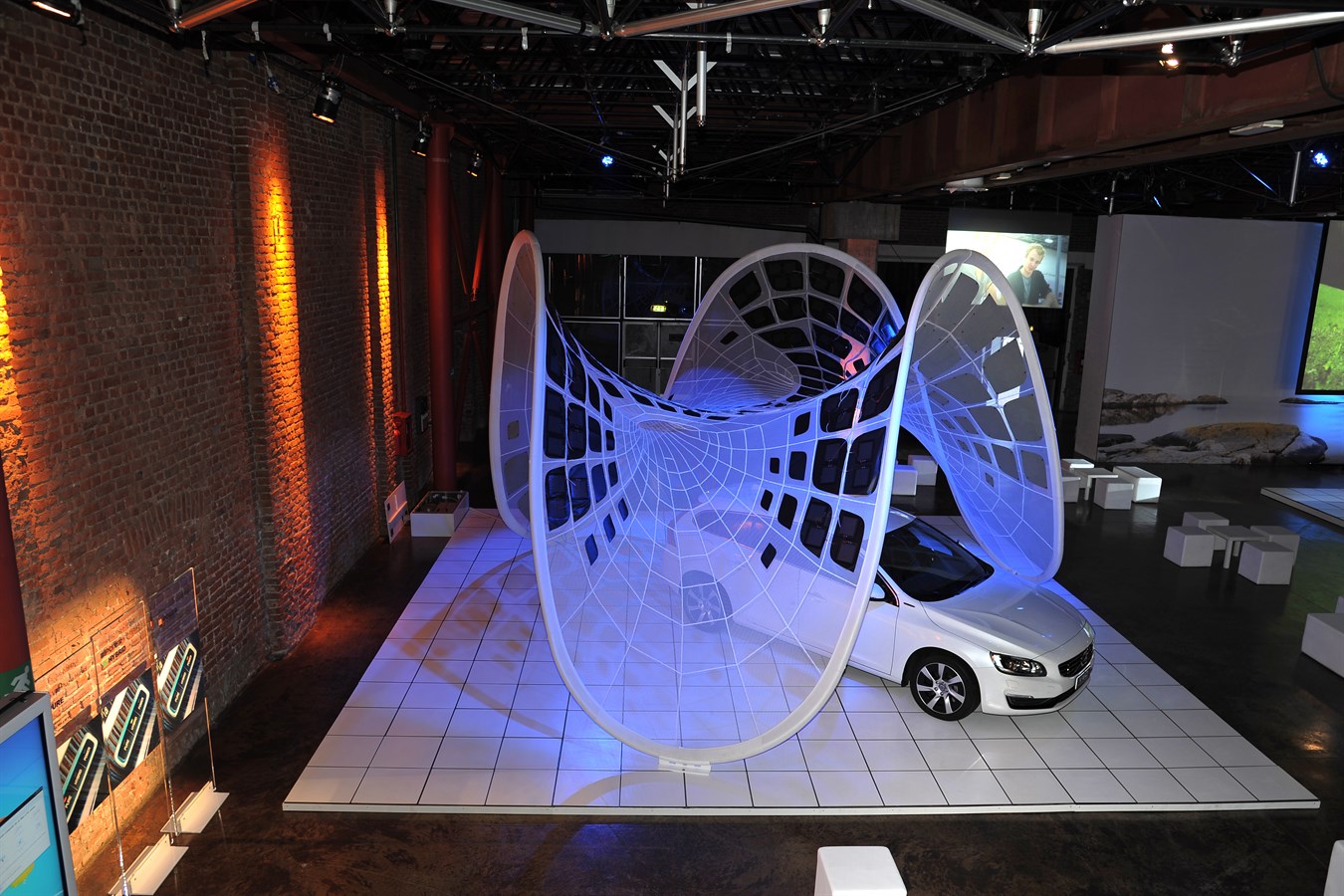 Volvo Cars launches the Pure Tension pavilion in Milan, Italy