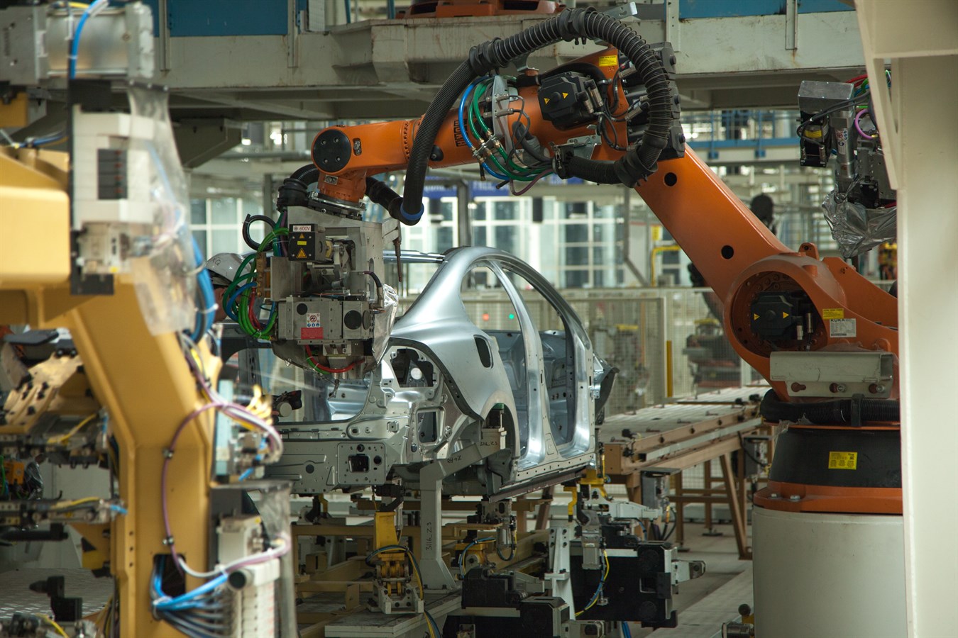 The Volvo Cars manufacturing plant in Chengdu