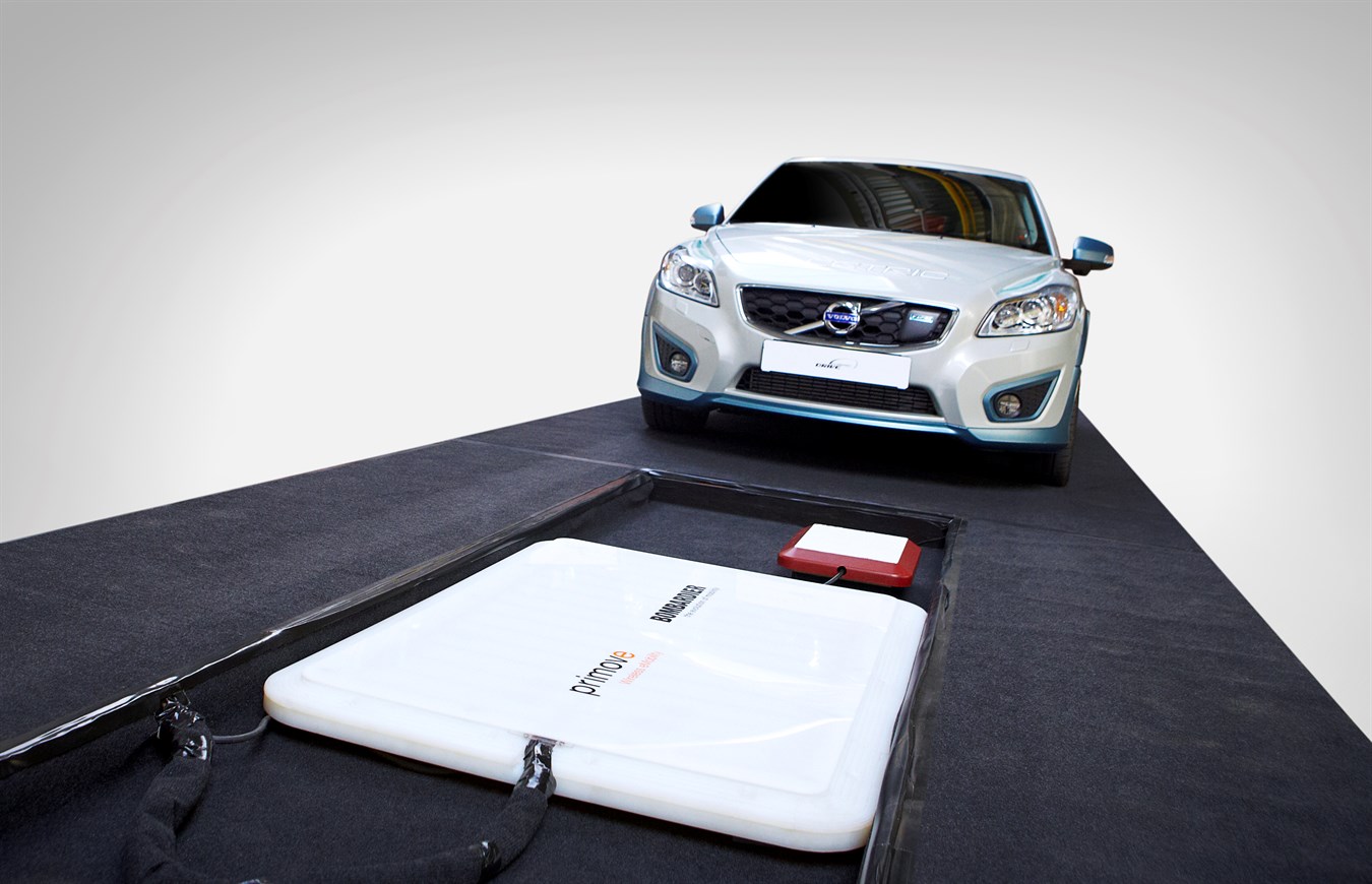 Volvo C30 Electric – inductive charging