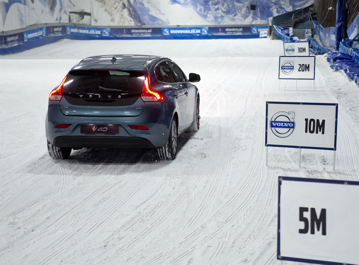 Snow socks on standard tyres transform performance in snowy conditions