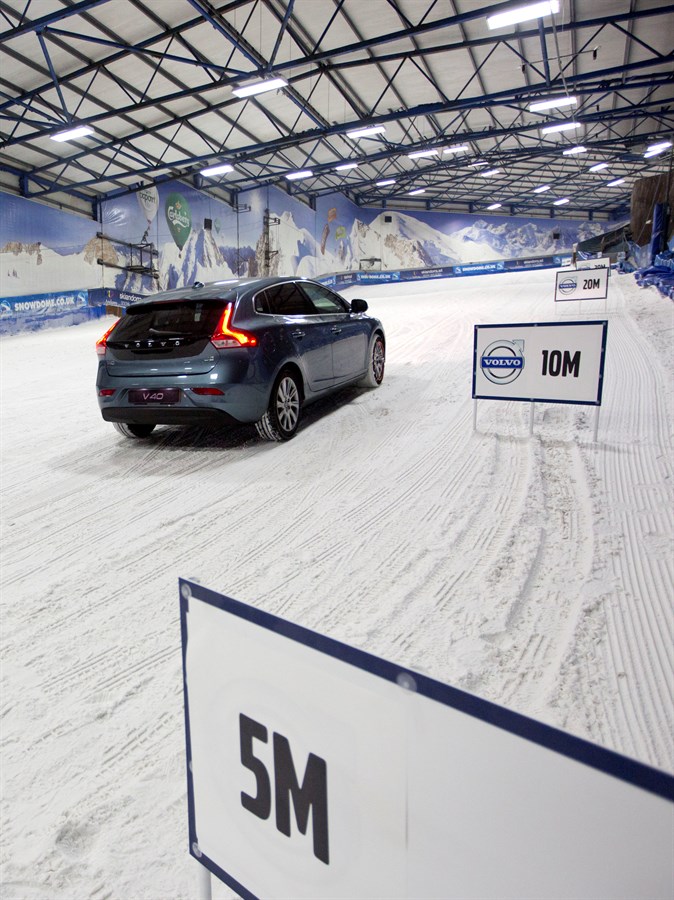 Snow socks on standard tyres transform performance in snowy conditions