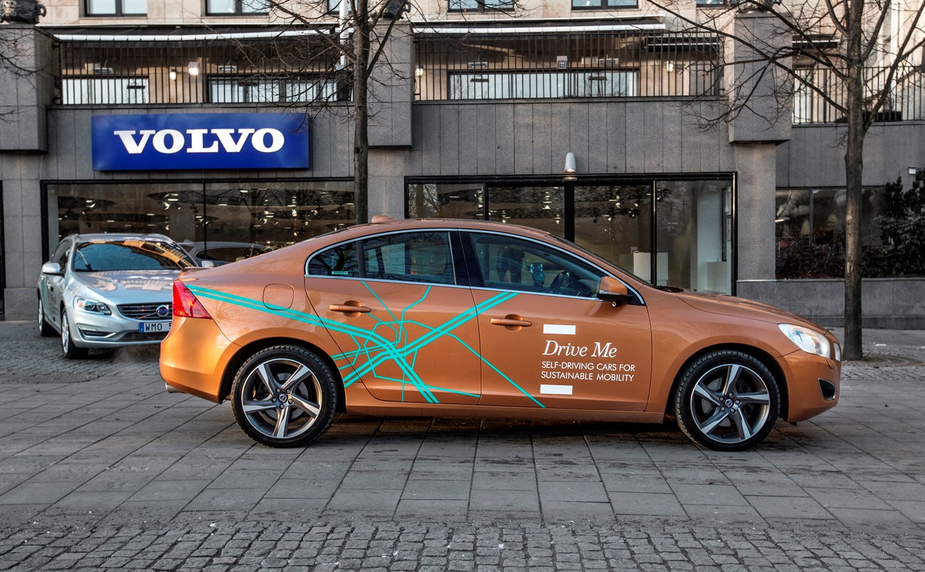 Volvo Car Group initiates world unique Swedish pilot project with self-driving cars on public roads