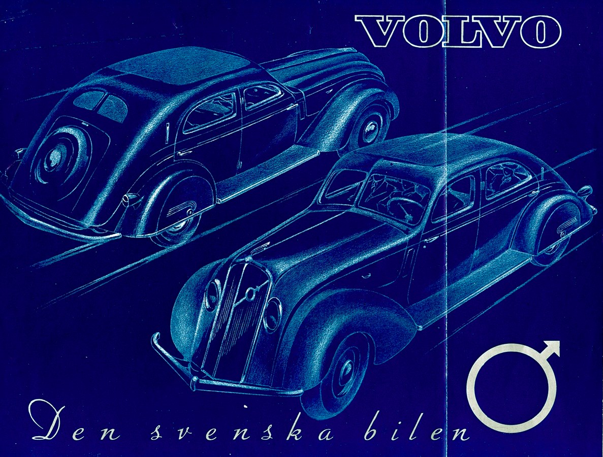 PV36 from 1934, sketch for broschure