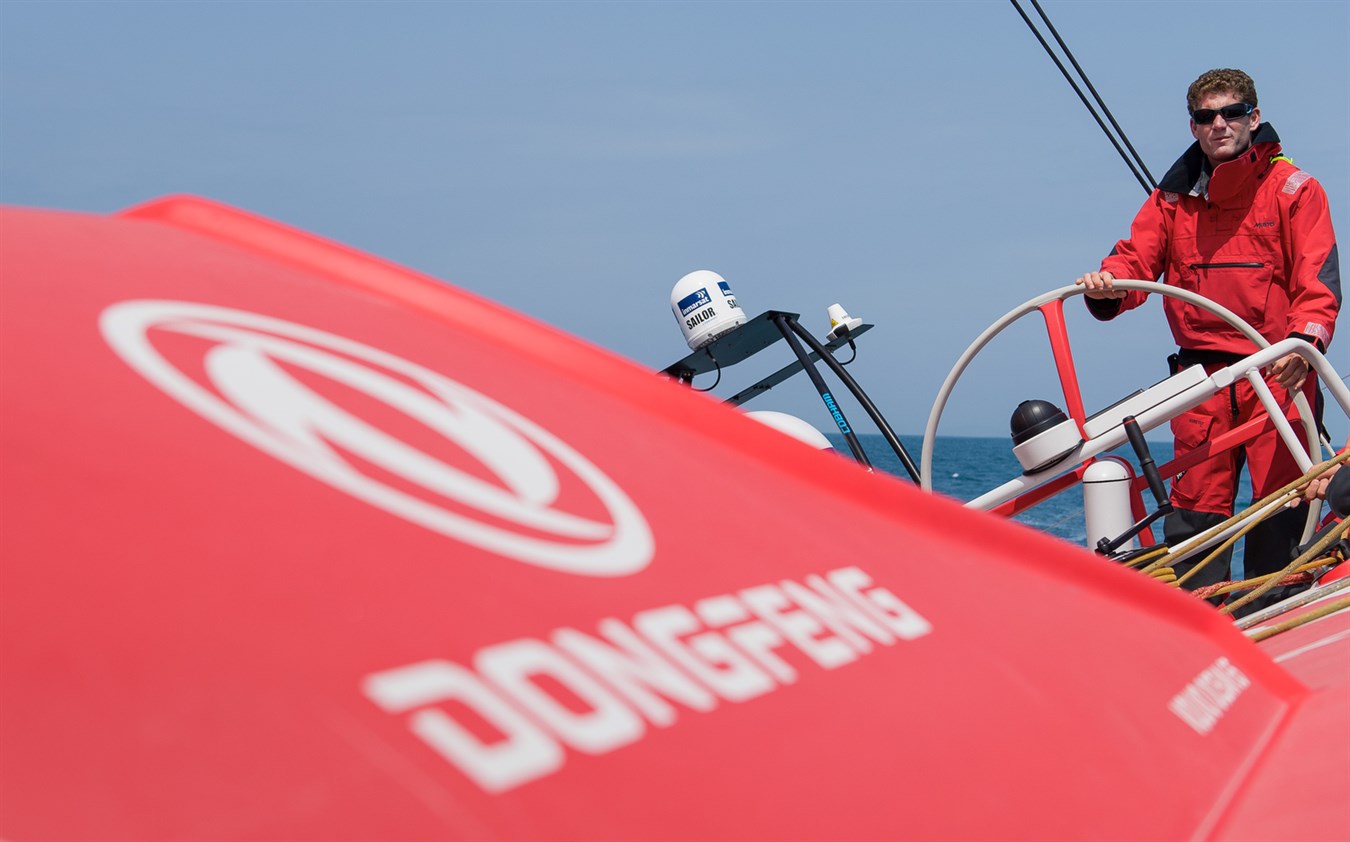 Charles Caudrelier skipper de Dongfeng Race Team pour la Volvo Ocean Race 2014-15