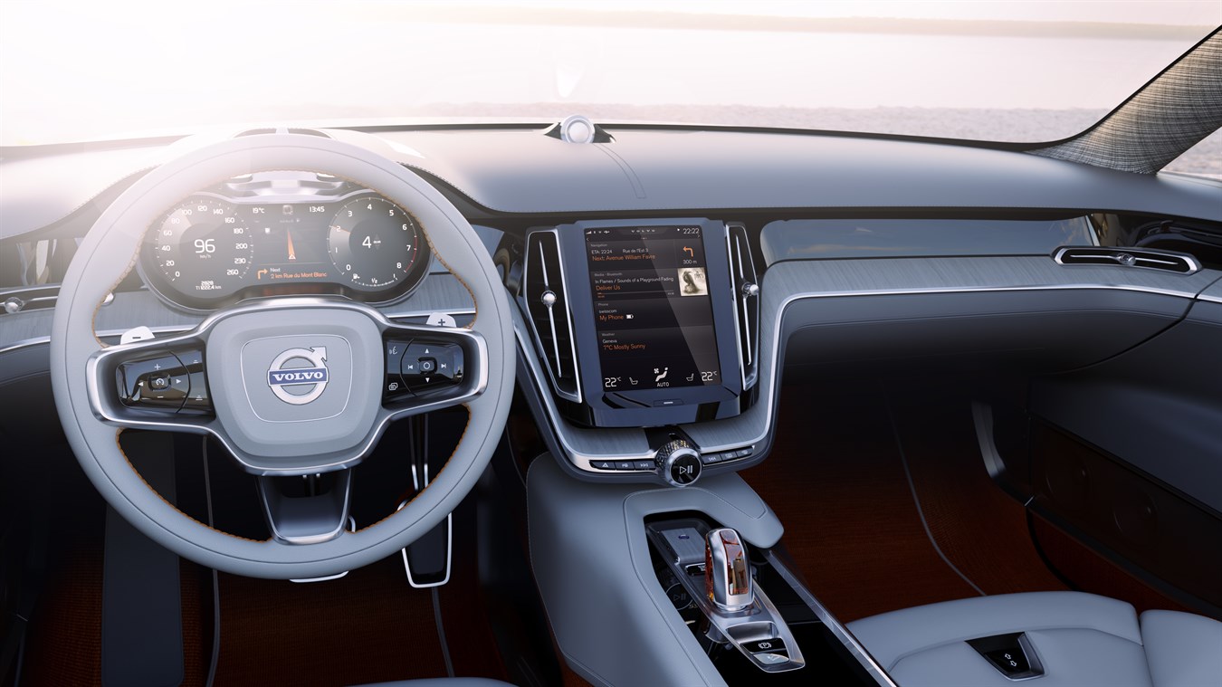 Design and technology at the heart of Volvo Cars' new in-car