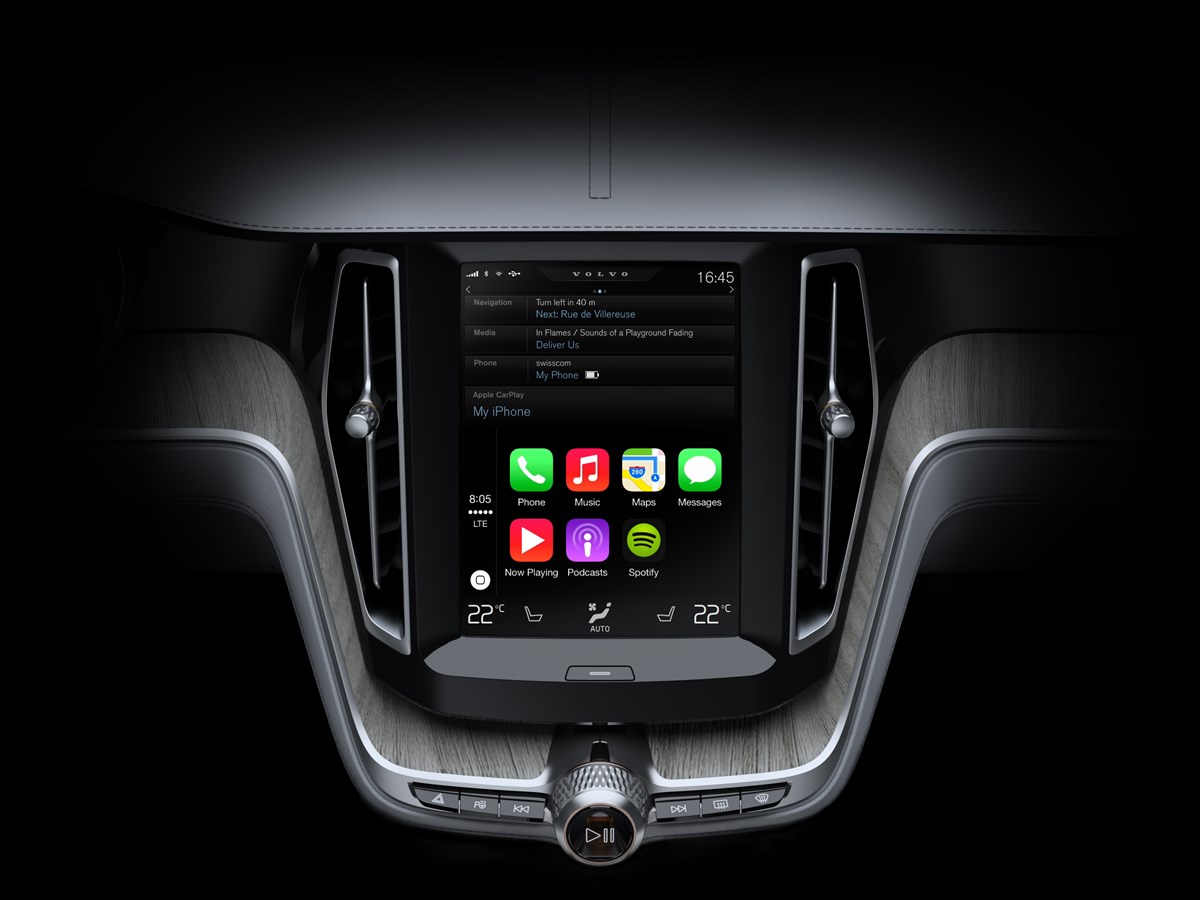 Volvo Cars bringer Apple CarPlay til den helt nye Volvo XC90