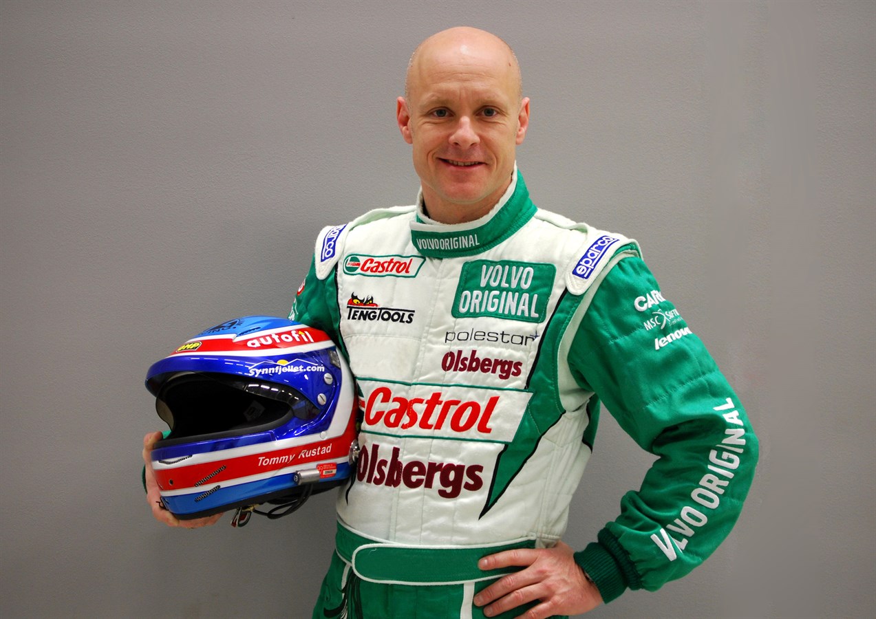 Tommy Rustad i Volvos STCC Team 2008