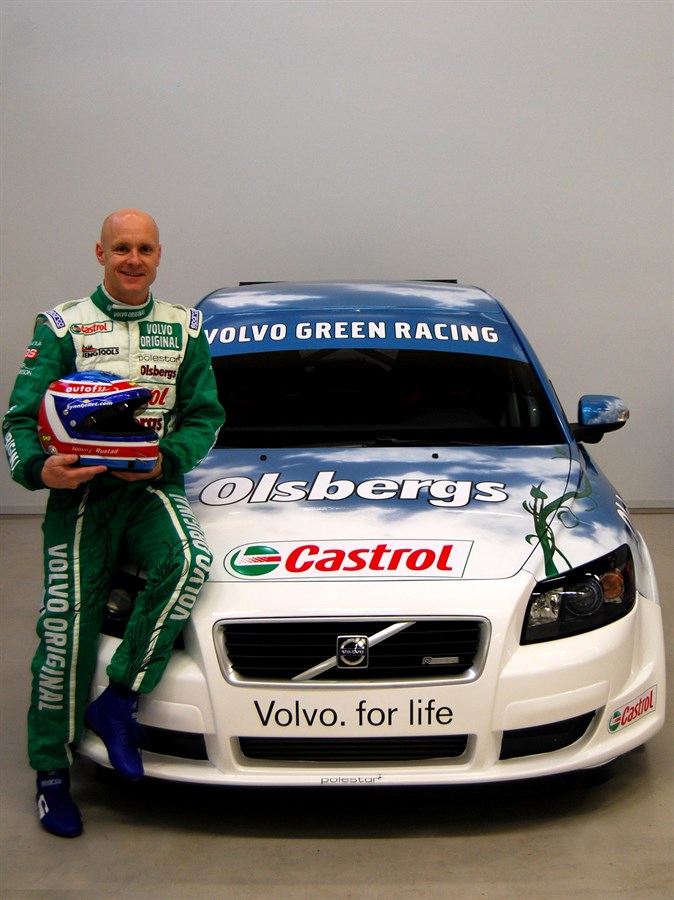 Tommy Rustad i Volvos STCC Team 2008 (Bil)