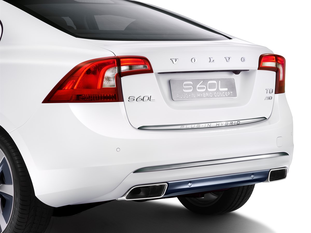 Volvo S60L PPHEV Concept (Petrol Plug-in Hybrid Electric Vehicle – Véhicule Electrique Hybride Essence Rechargeable)