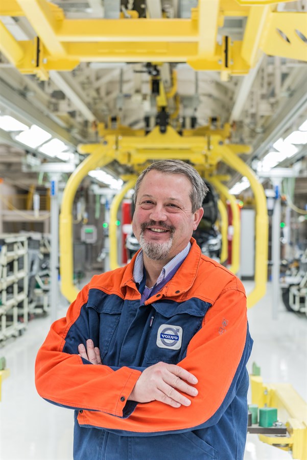 Benoit Demeunynck, Plant Manager for Volvo Car Daqing