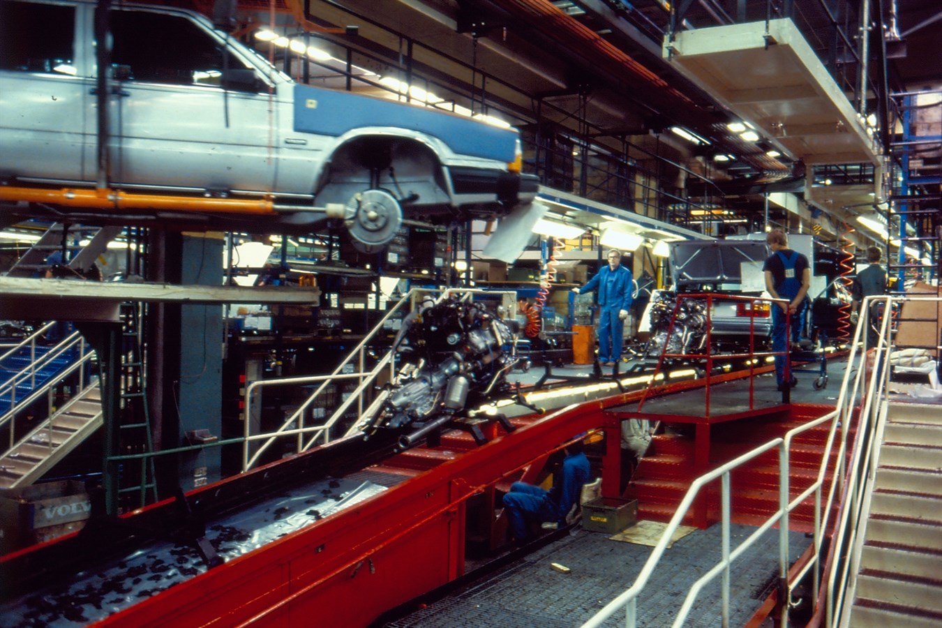 Das Volvo Werk Torslanda feiert 2014 seinen 50. Geburtstag 