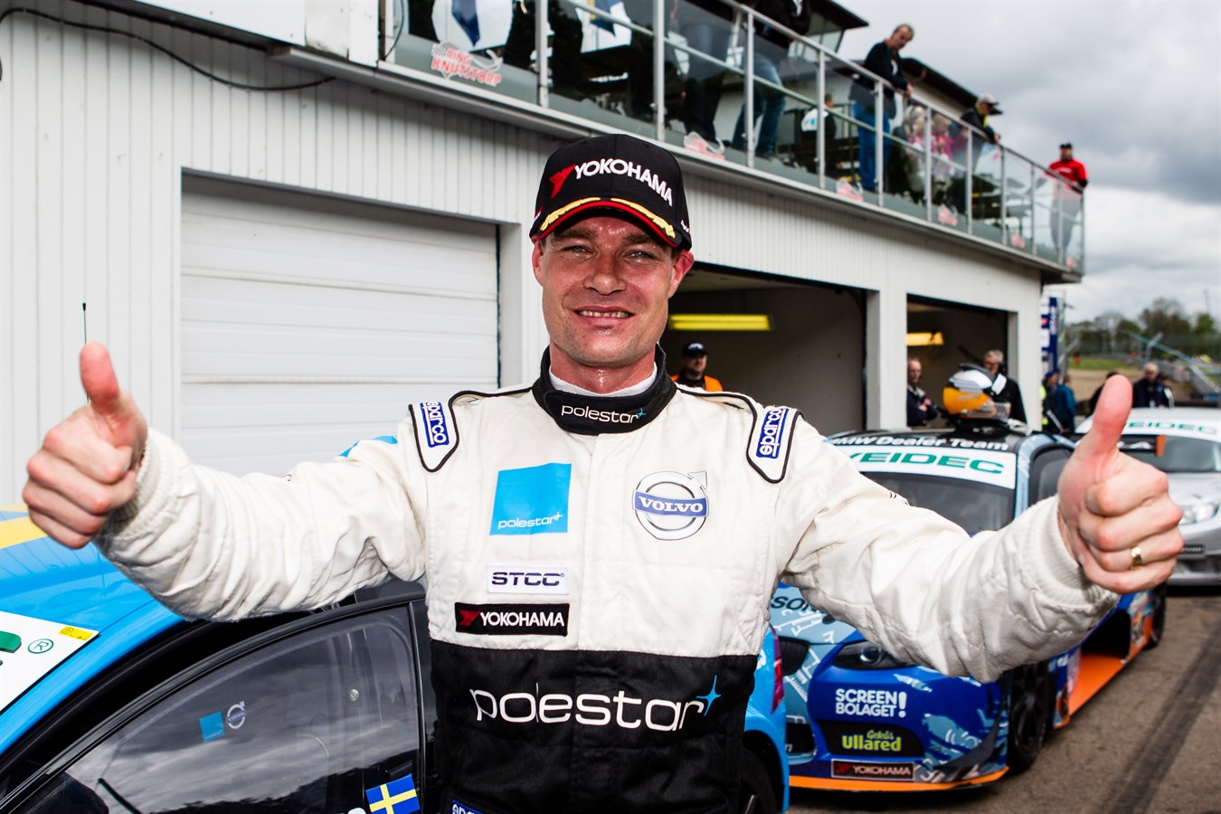 Seger för Fredrik Ekblom och Volvo Polestar Racing i STCC-premiären