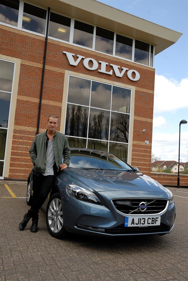 Volvo Car UK supports Swedish rising talent Andreas Moe