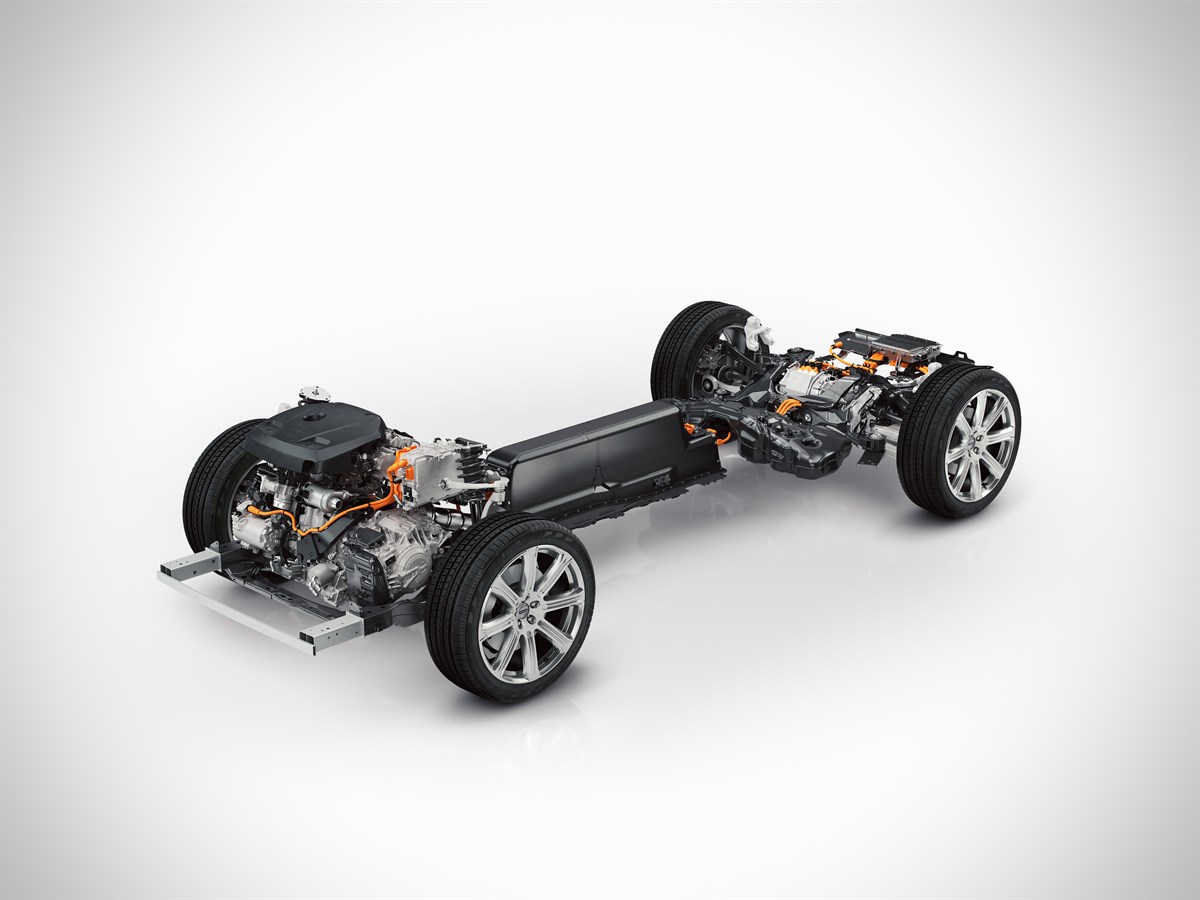 The all-new Volvo XC90 Twin Engine powertrain