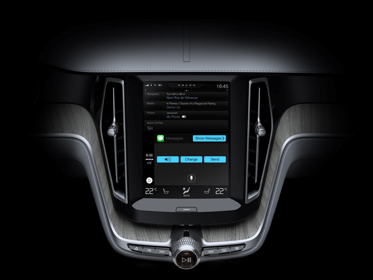 沃尔沃汽车与苹果联手打造车载服务全球同盟 沃尔沃汽车将于2014年起搭载Apple CarPlay服务