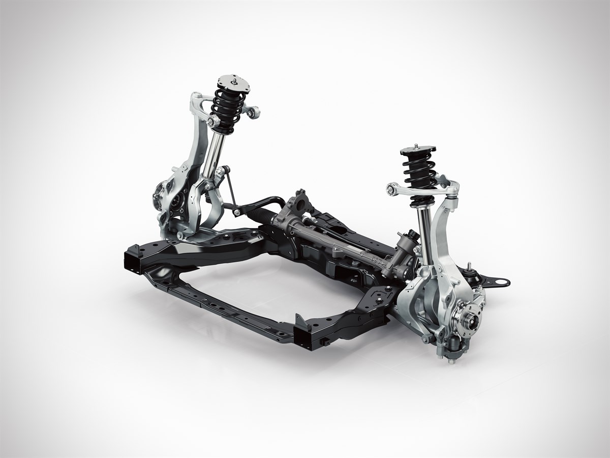 The all-new Volvo XC90 - Front suspension
