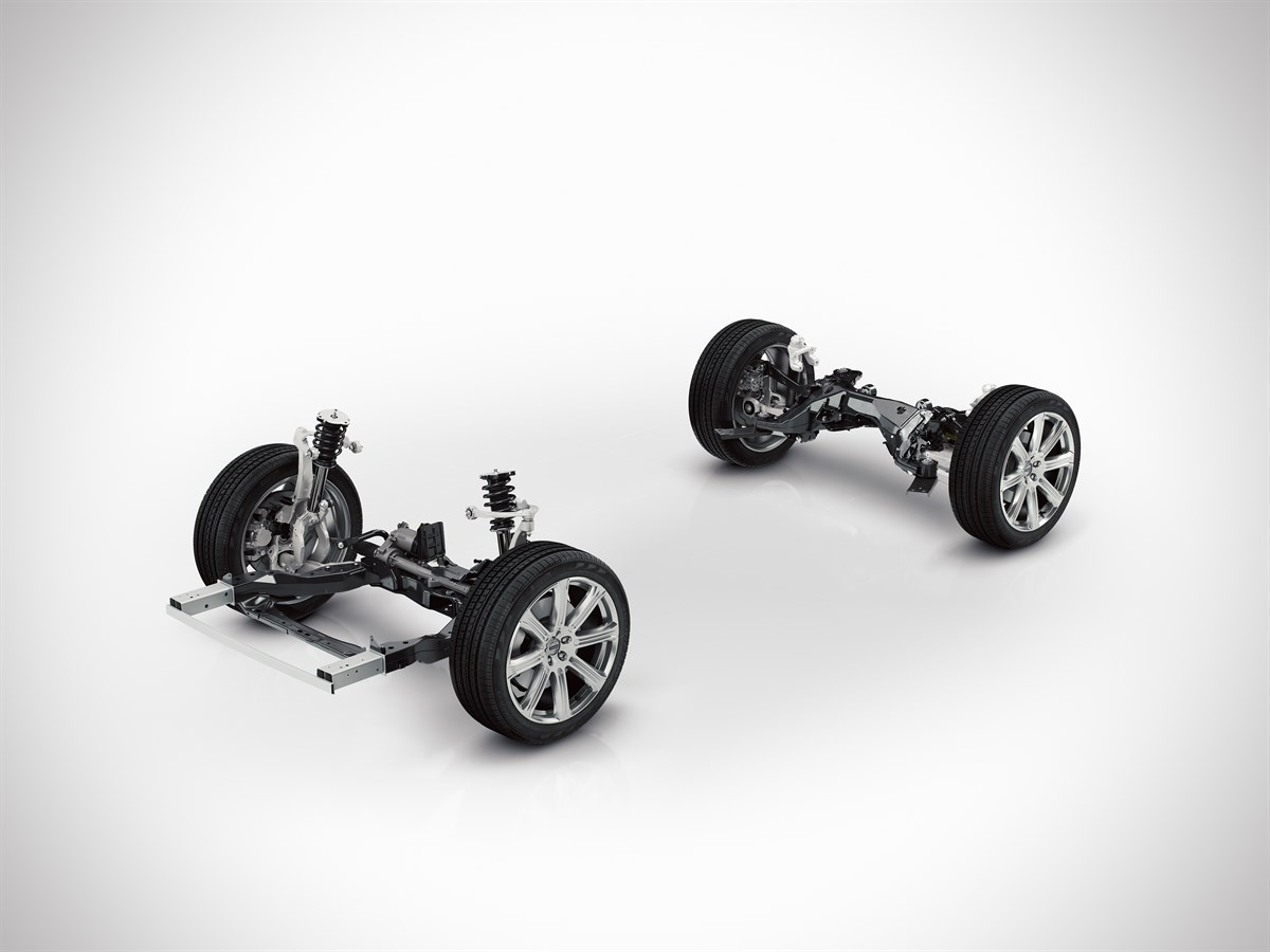 The all-new Volvo XC90 - Chassis