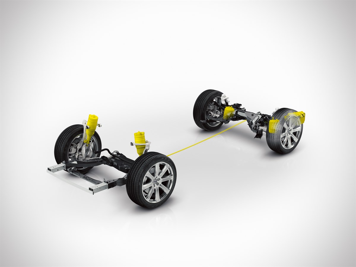 The all-new Volvo XC90 - Air suspension