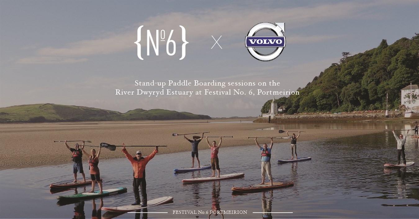 Team Volvo Standup Paddle Boarding Sesssions at Festival No 6