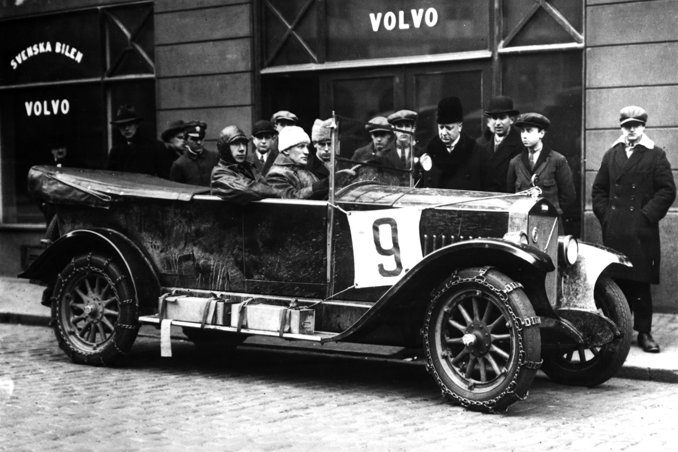 Volvo ÖV 4 i vintertävlingen 1928