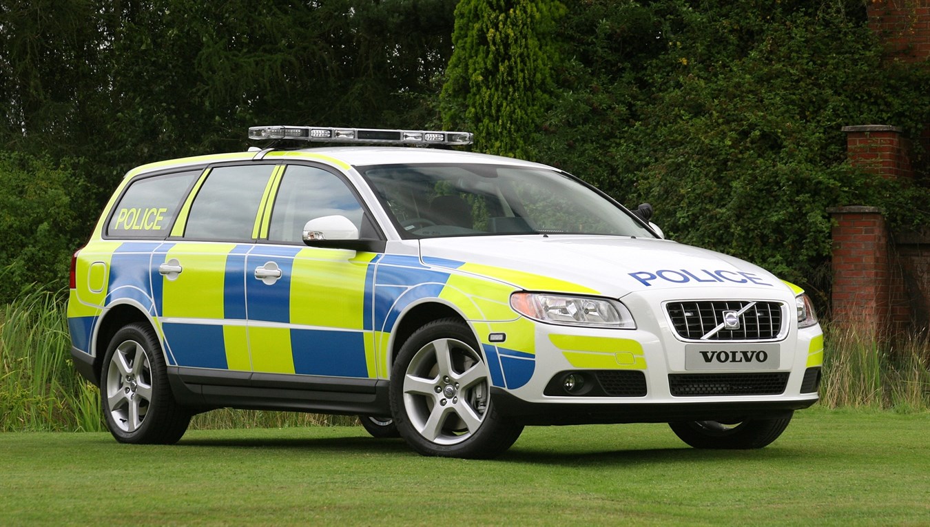 All-new Volvo V70 Police vehicle