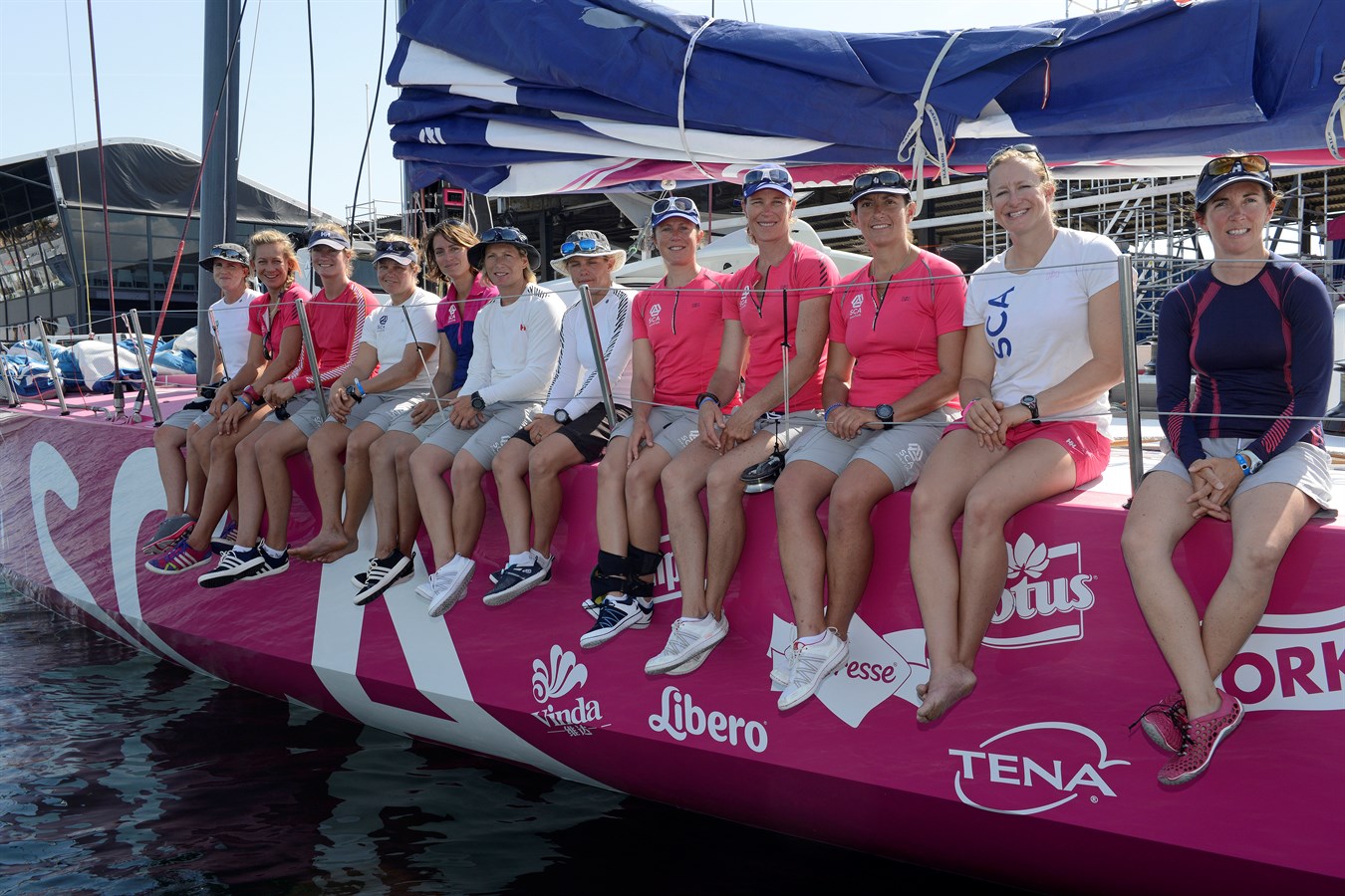 Volvo Ocean Race 2014-15 / Team SCA, premier équipage 100% féminin