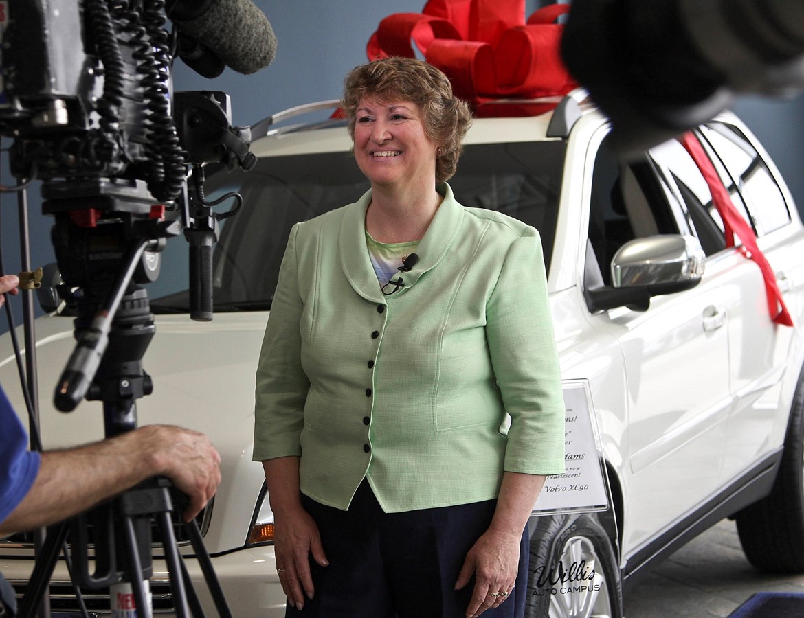 Heroic Earlham Woman Receives A Volvo For Life…Literally