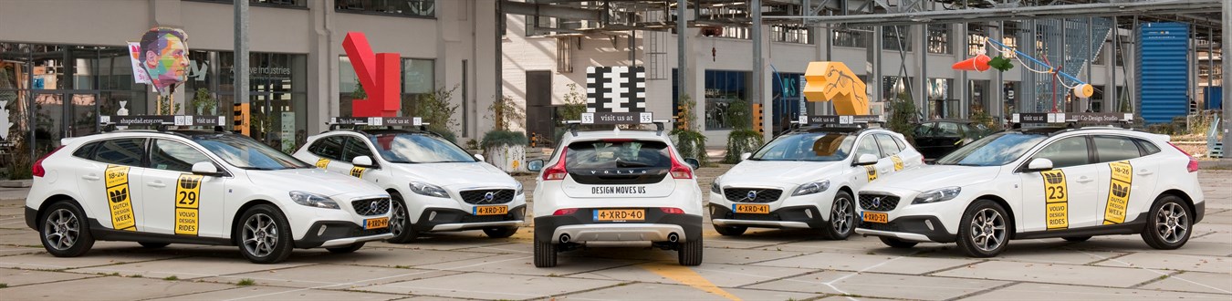 Volvo Design Rides tijdens de Dutch Design Week