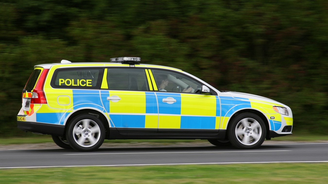 Volvo V70 2.5 Flexifuel Turbo (FT) police car